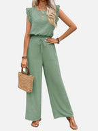 Wide Leg Trouser Set