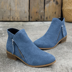 Zip Ankle Boots