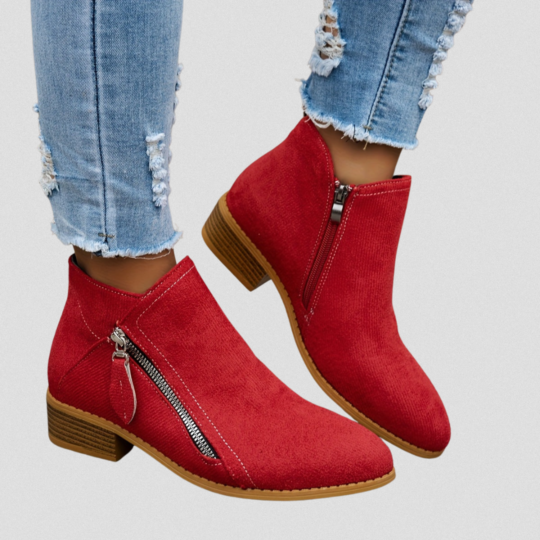 Women's Zip Ankle Boots