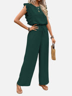 Wide Leg Trouser Set