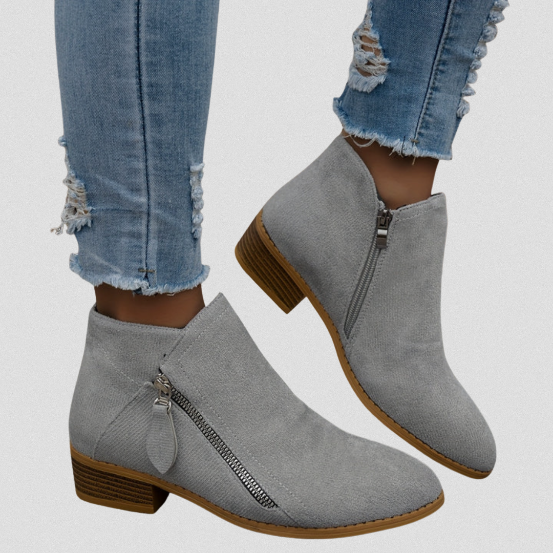 Women's Zip Ankle Boots