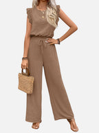 Wide Leg Trouser Set