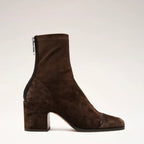 Suede Heeled Ankle Boots