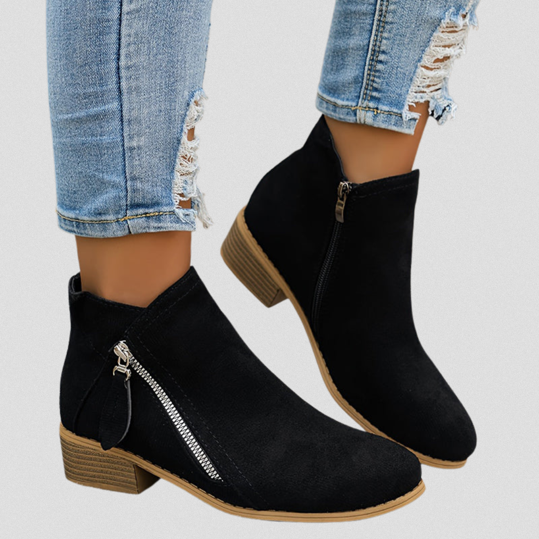 Women's Zip Ankle Boots