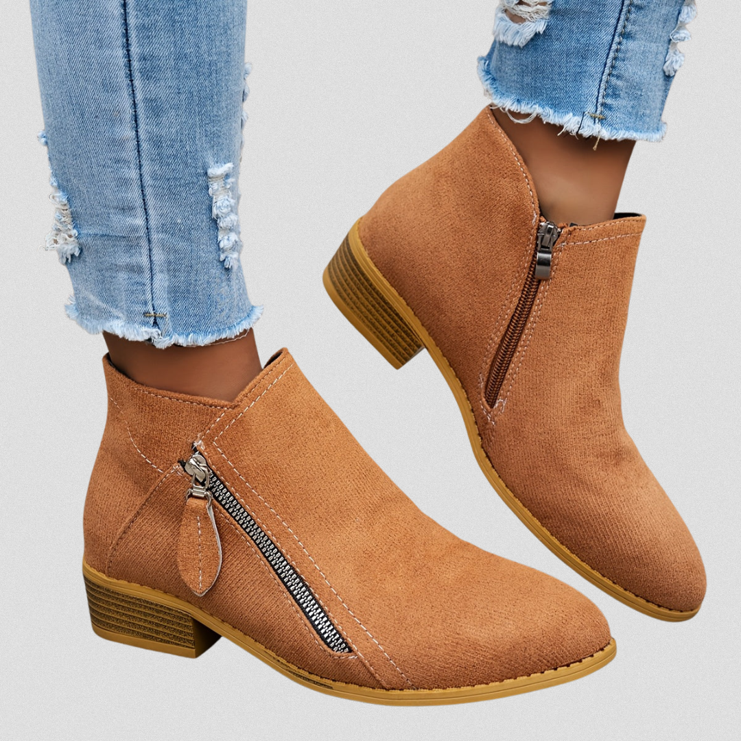 Women's Zip Ankle Boots