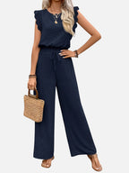 Wide Leg Trouser Set