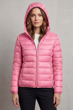 Hooded Puffer Jacket – Lightweight & Packable