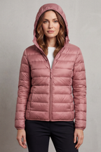 Hooded Puffer Jacket – Lightweight & Packable