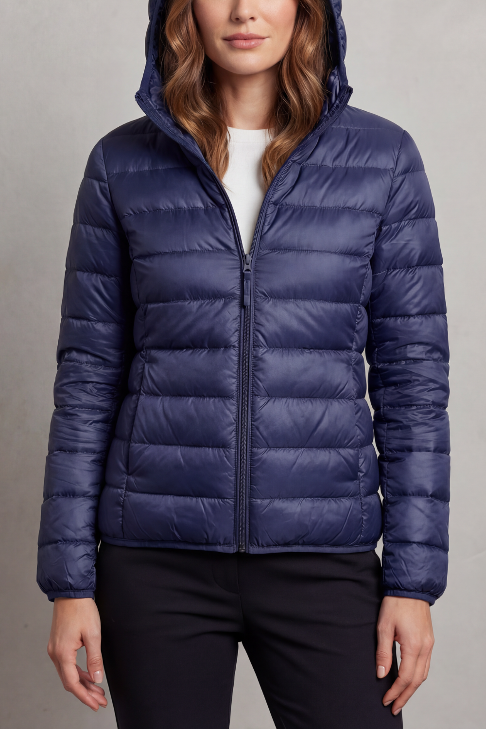 Hooded Puffer Jacket – Lightweight & Packable
