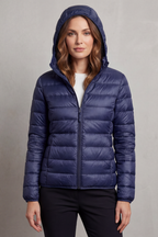 Hooded Puffer Jacket – Lightweight & Packable