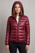 Hooded Puffer Jacket – Lightweight & Packable