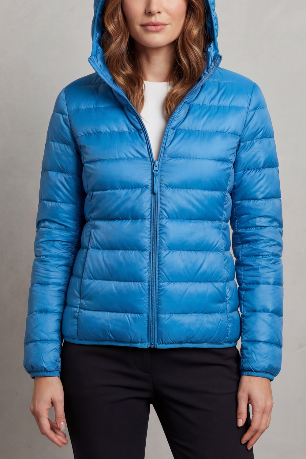 Hooded Puffer Jacket – Lightweight & Packable