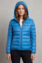 Hooded Puffer Jacket – Lightweight & Packable
