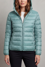 Hooded Puffer Jacket – Lightweight & Packable