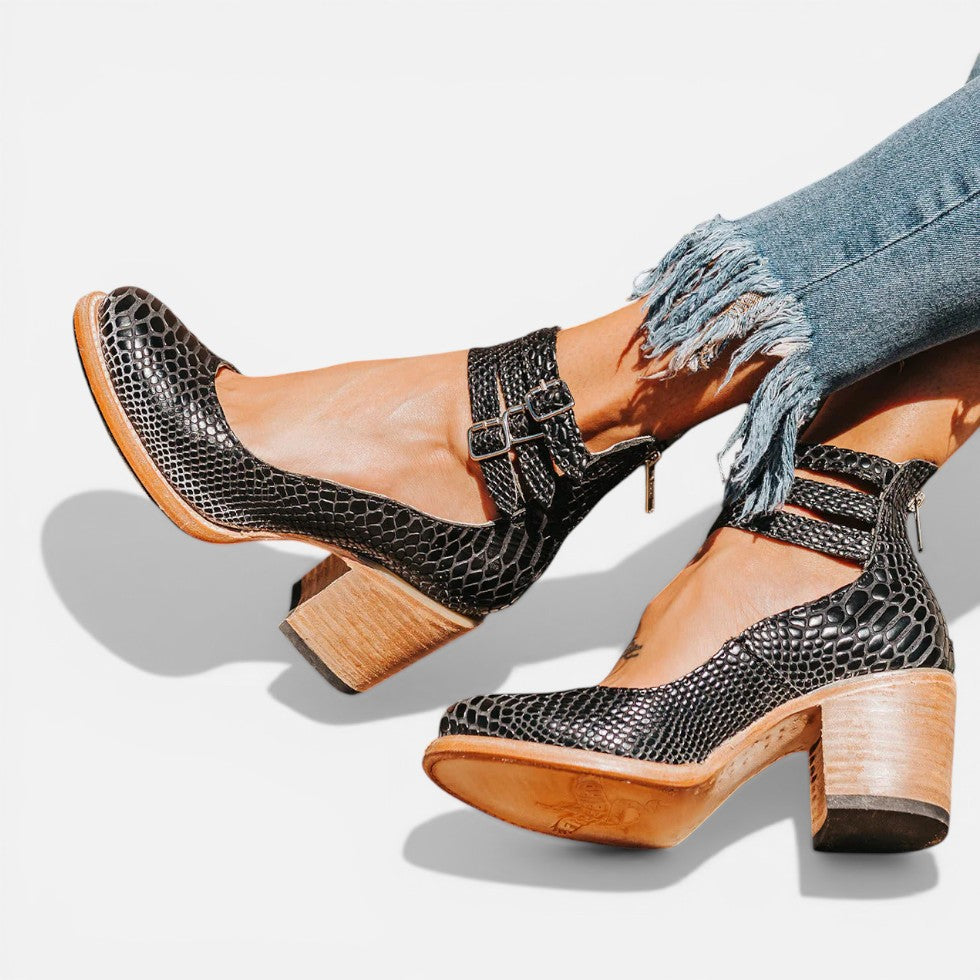 Women's Buckle Ankle Boots