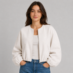 Bomber Jacket Lightweight Zip Up