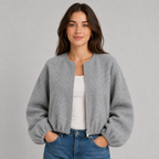 Bomber Jacket Lightweight Zip Up