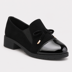 Chunky Loafers with Bow Detail