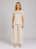 Women's Crochet Two-Piece Set