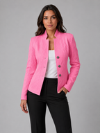 Textured Tailored Blazer