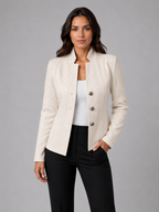 Textured Tailored Blazer