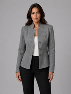 Textured Tailored Blazer