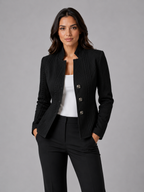 Textured Tailored Blazer