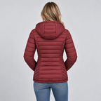 Padded Jacket Hooded Lightweight Commuter Coat