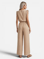 Wide Leg Trouser Set