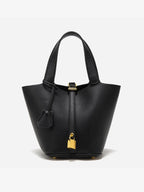 Leather Bucket Bag