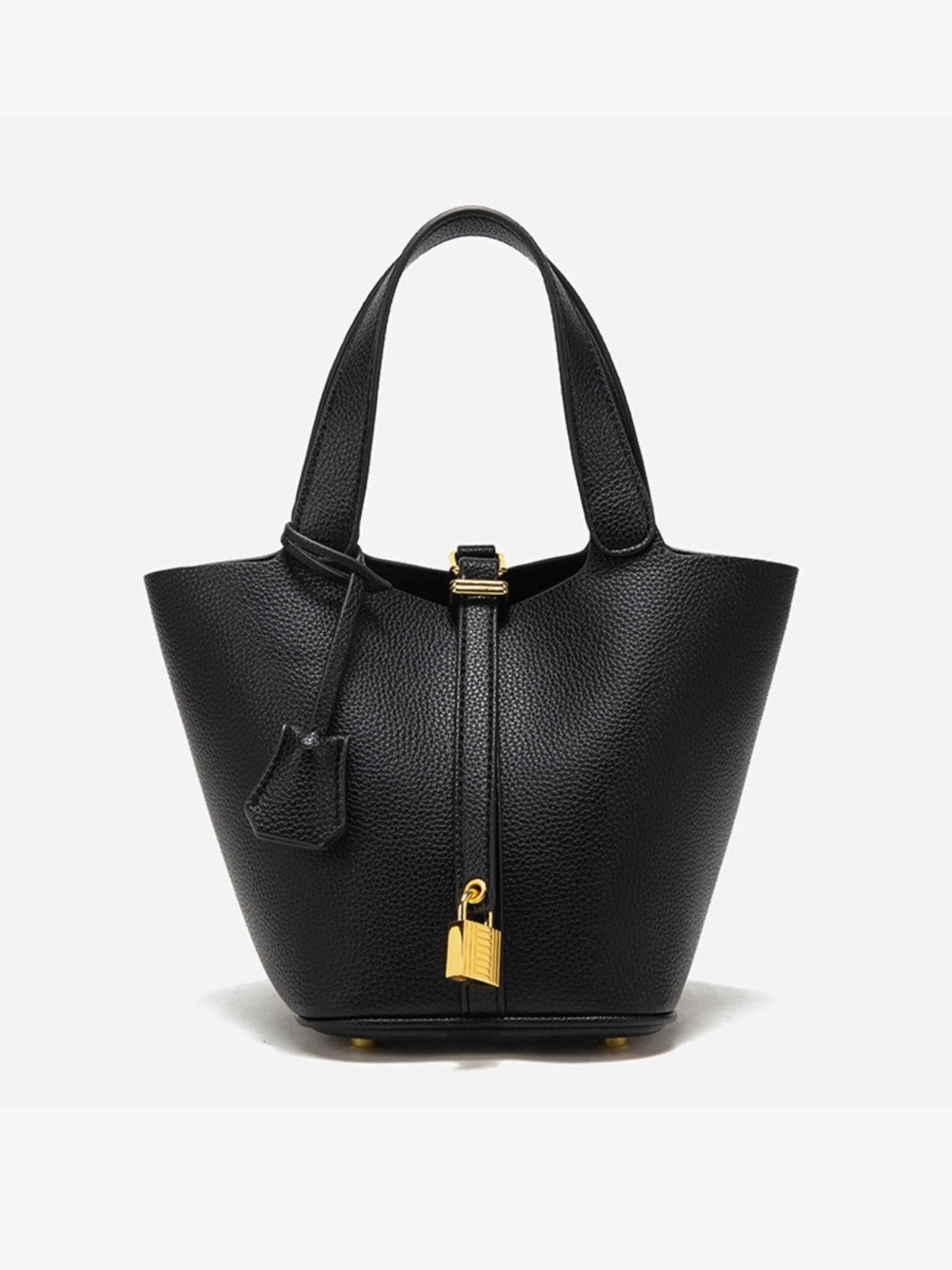 Women's Leather Bucket Bag