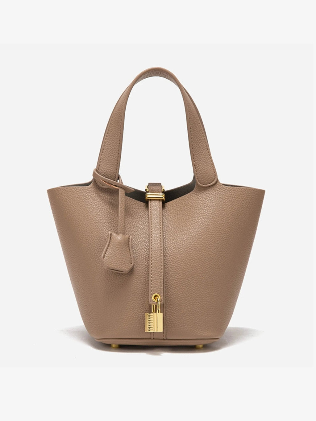 Women's Leather Bucket Bag