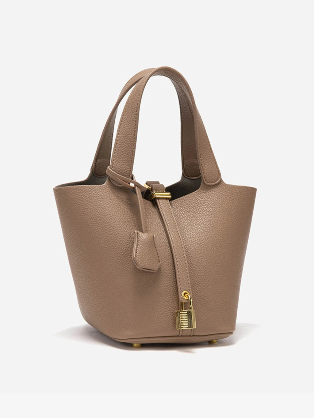 Women's Leather Bucket Bag