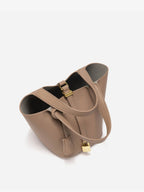 Leather Bucket Bag