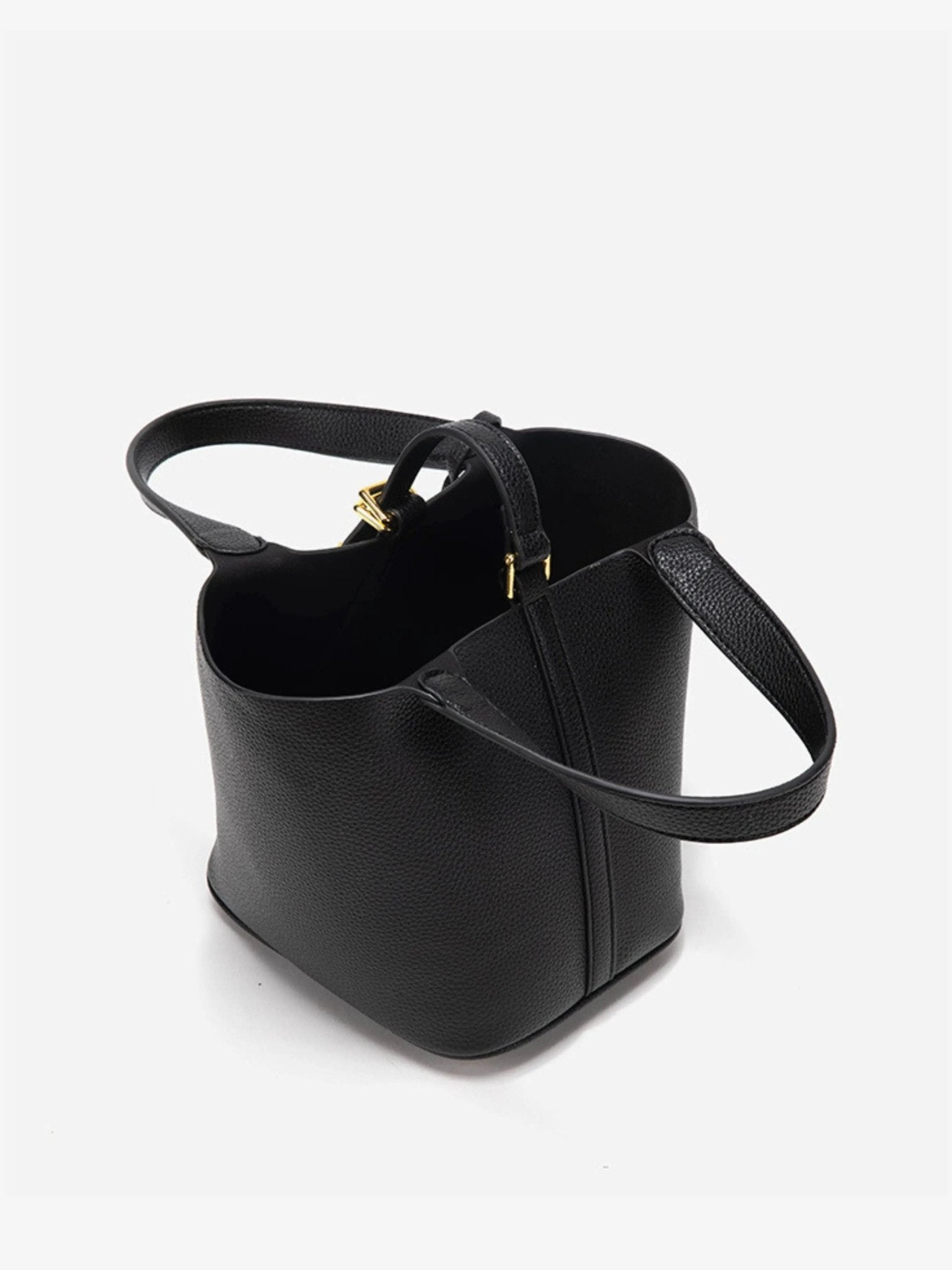 Women's Leather Bucket Bag