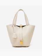 Leather Bucket Bag