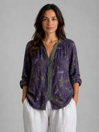Bohemian V-Neck Blouse