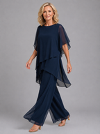 Chiffon Two-Piece Set