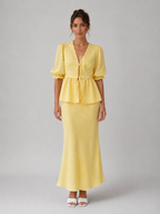 Cotton Skirt Co-Ord Set