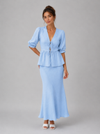 Cotton Skirt Co-Ord Set