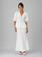 Cotton Skirt Co-Ord Set