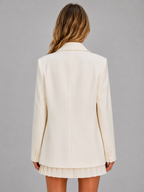 Double Breasted Blazer – Oversized Tailored Jacket
