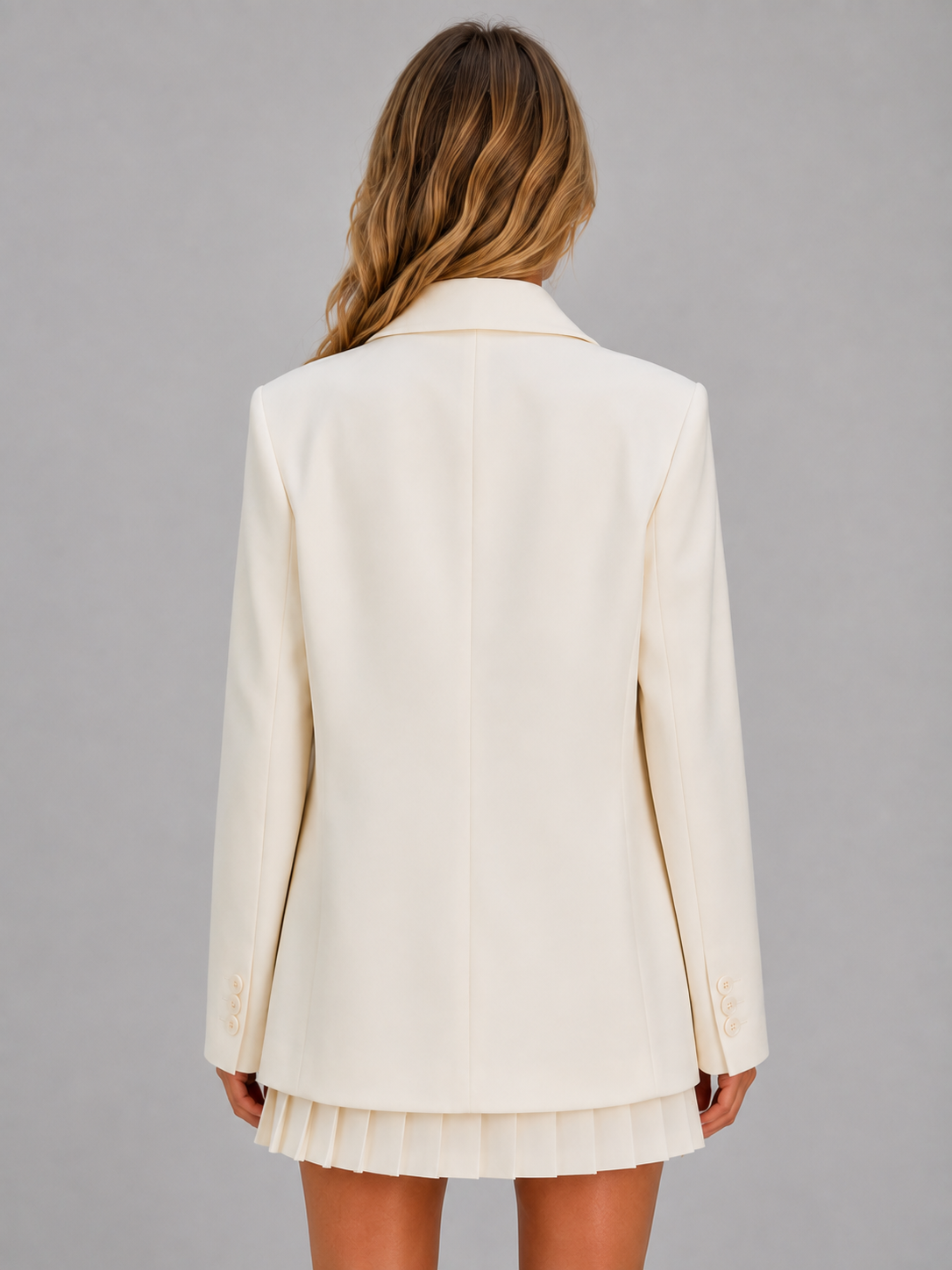 Double Breasted Blazer – Oversized Tailored Jacket