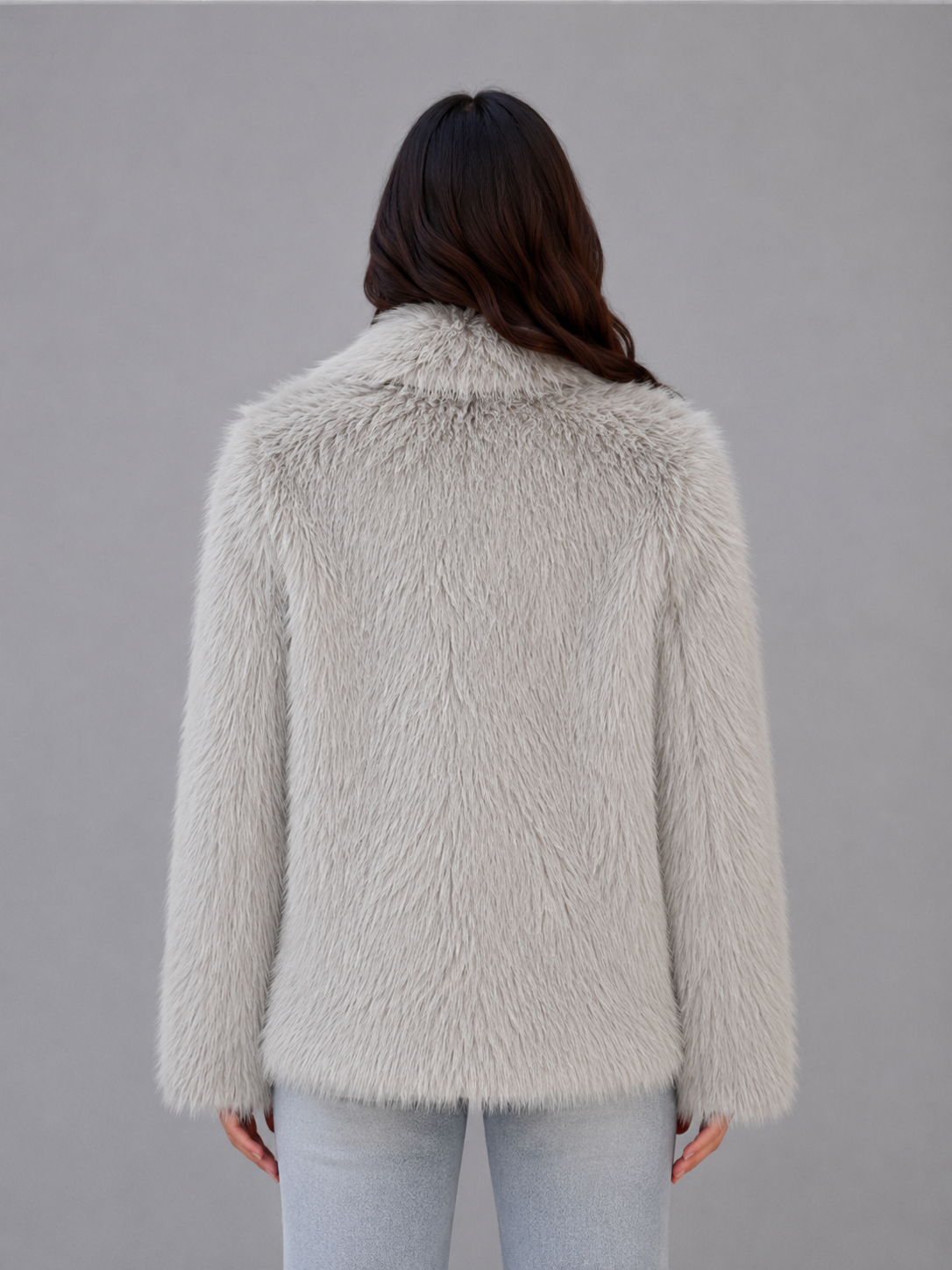 Faux Fur Jacket – Soft Cosy Winter Coat