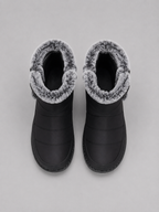 Faux Fur Lined Snow Boots – Warm Winter Ankle Boots