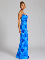 Floral Bodycon Maxi Dress