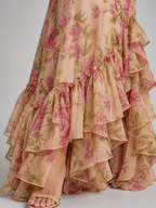 Floral Ruffle Maxi Dress