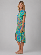 Floral Print Midi Dress
