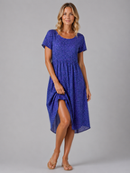 Floral Print Midi Dress