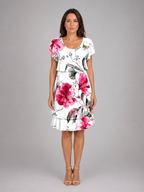 Floral Ruffle Mini Dress